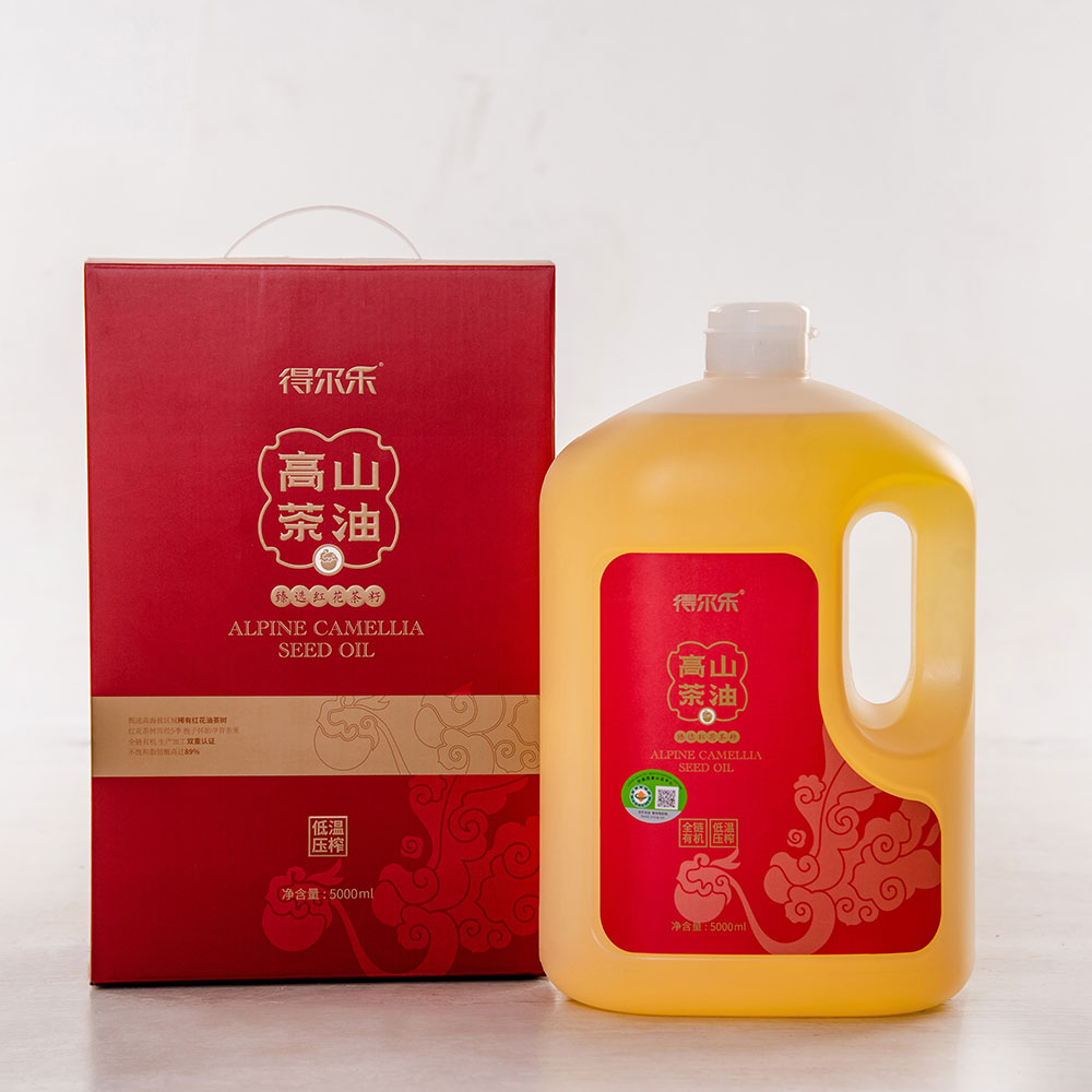 坊系列――红花茶油5L单桶3